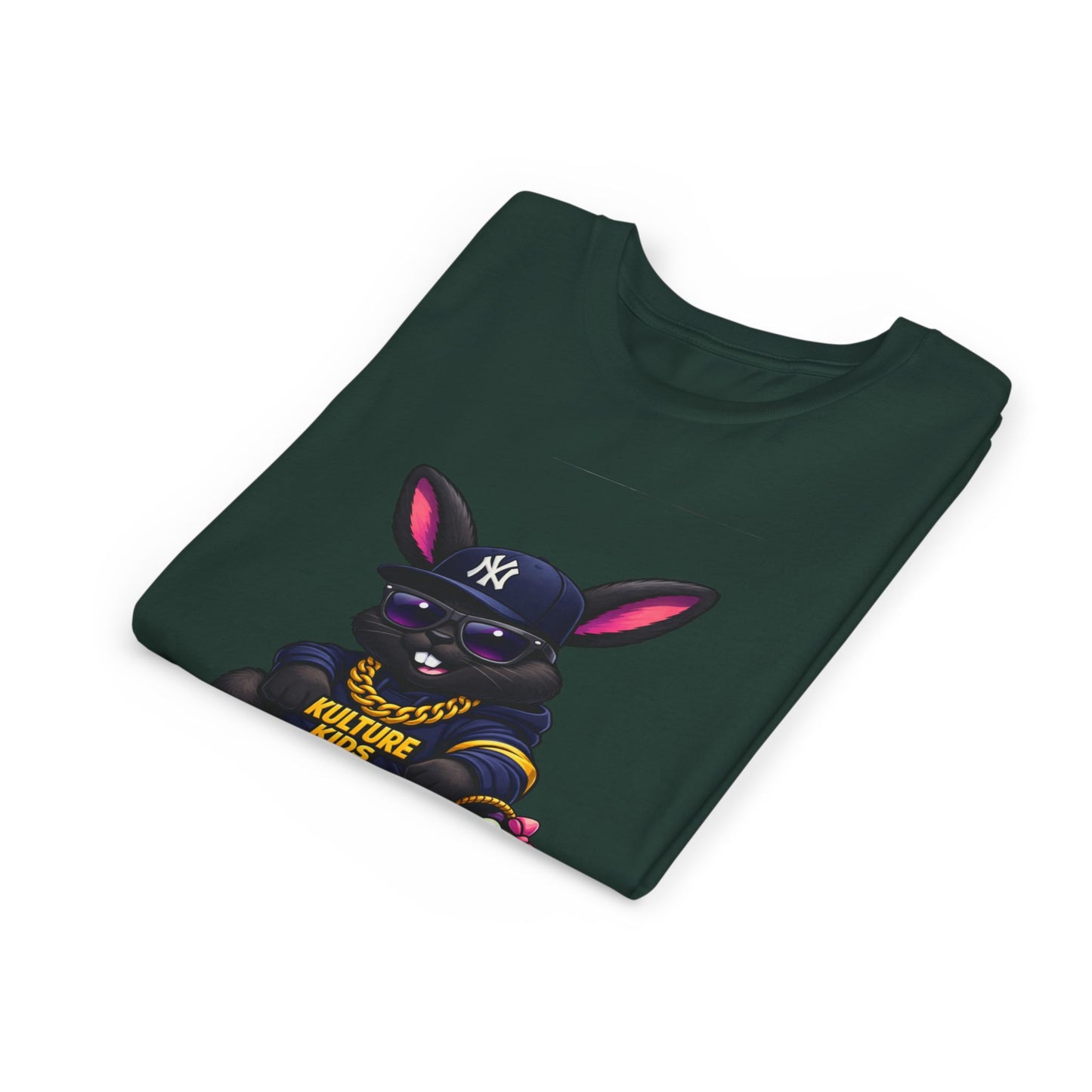 Kulture Fresh™ "Hip Hop Bunny" Streetwear Tee — Kulture Kids Easter Shirt