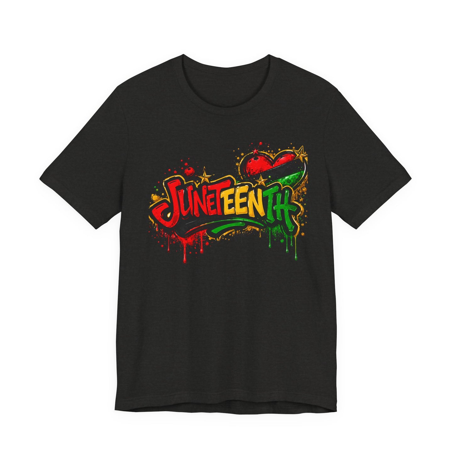 Juneteenth Graffiti Tee | Black History Shirt | Freedom Day | Unisex Juneteenth Celebration Shirt | Couples Matching