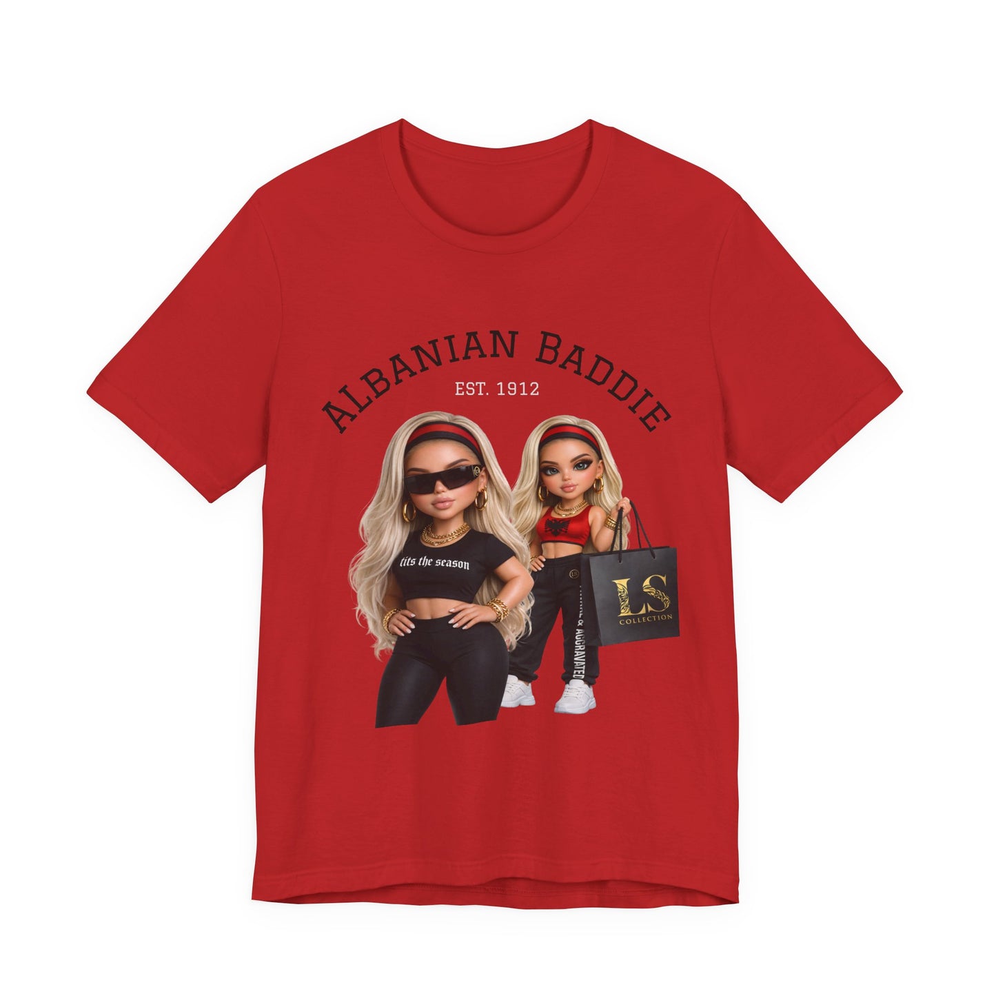 Kulture Fresh™ "Albanian Baddie" Chibi Tee — 1912 Heritage Edition