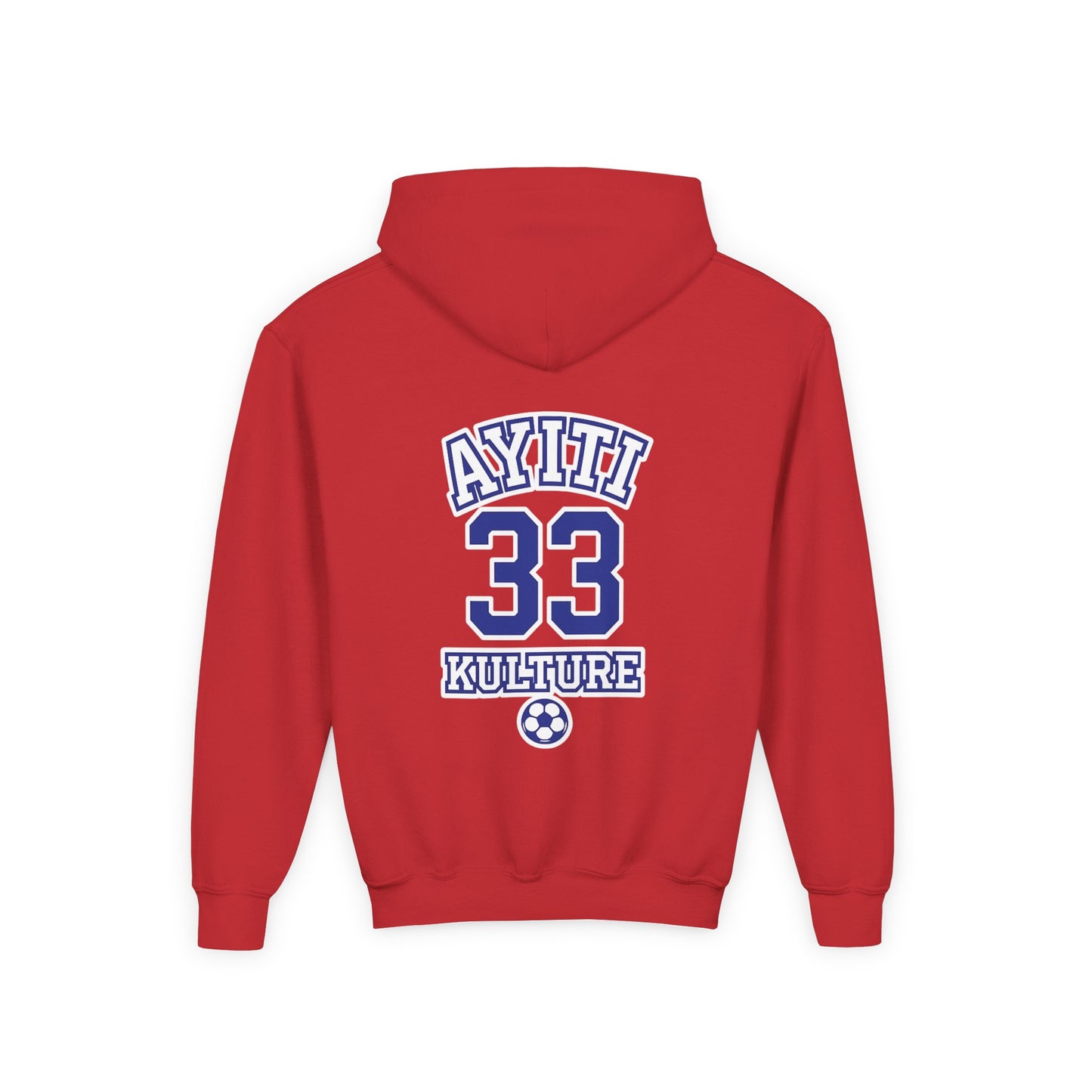 AYITI WORLD™ Kids' 2026 World Football Hoodie — Official Haitian Kulture  Supporter Youth 33 Sweatshirt