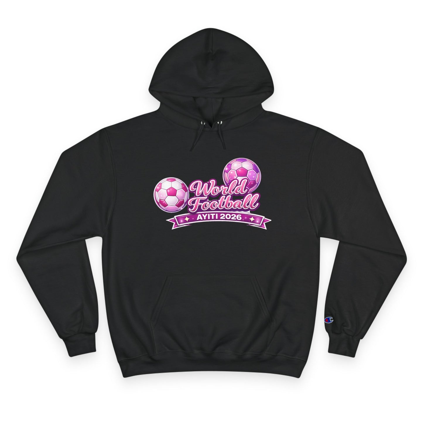 AYITI WORLD™ "Lil Haiti Baby" Champion Hoodie — 2026 World Football Edition