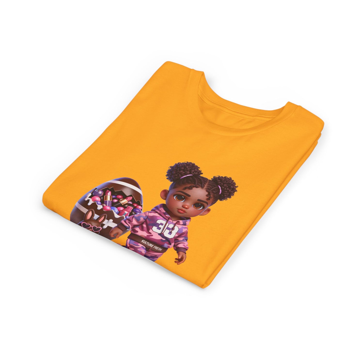 Kulture Fresh™ "Football Star" Easter Tee — Kulture Kids Streetwear Shirt #33