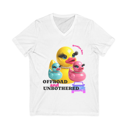 Offroad and Unbothered Duck Shirt | Cute Duck Graphic Tee | Adventure Lover Gift | Colorful Summer T-Shirt | Brooklyn Byte