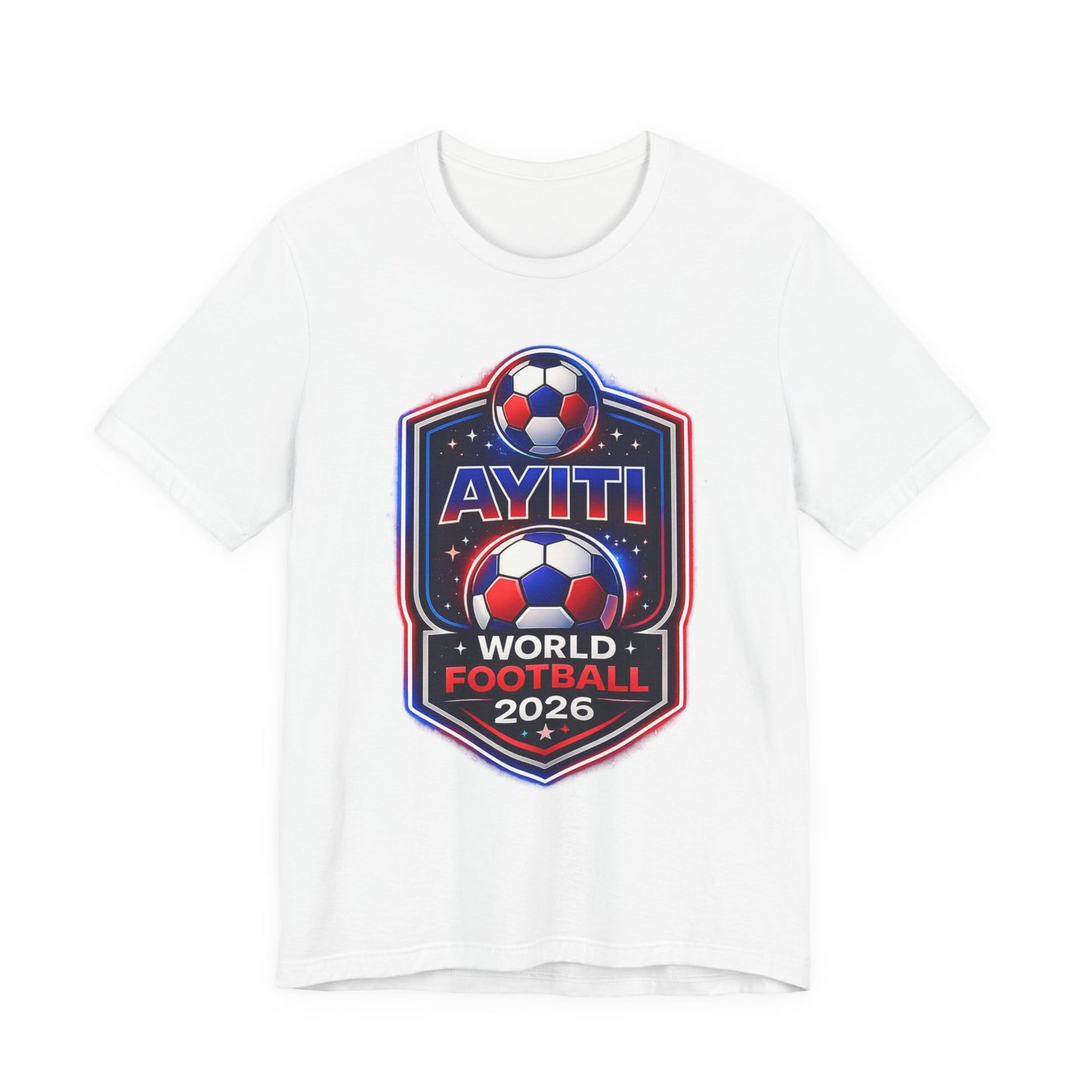 Ayiti World Football 2026 T‑Shirt — Haitian Soccer Jersey Tee