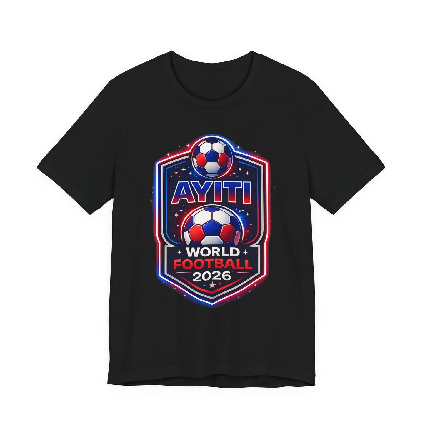 Ayiti World Football 2026 T‑Shirt — Haitian Soccer Jersey Tee