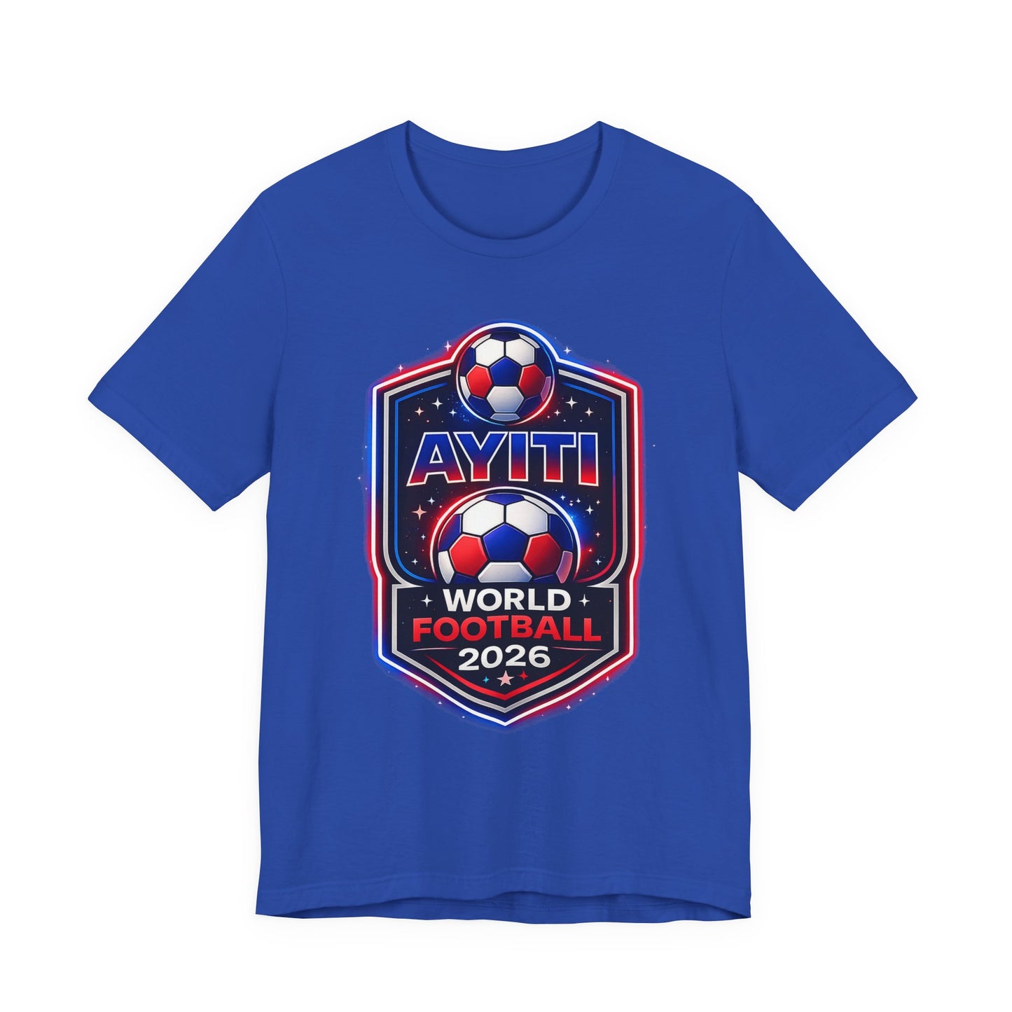 Ayiti World Football 2026 T‑Shirt — Haitian Soccer Jersey Tee