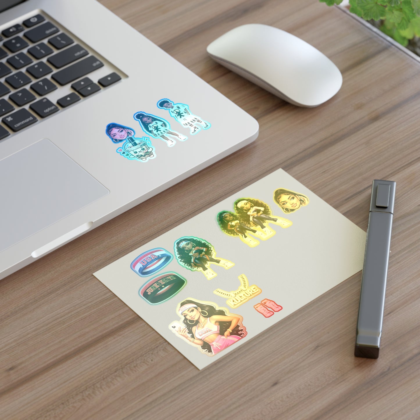Brooklyn Byte™ AmericanBaddie Juneteenth Sticker Pack