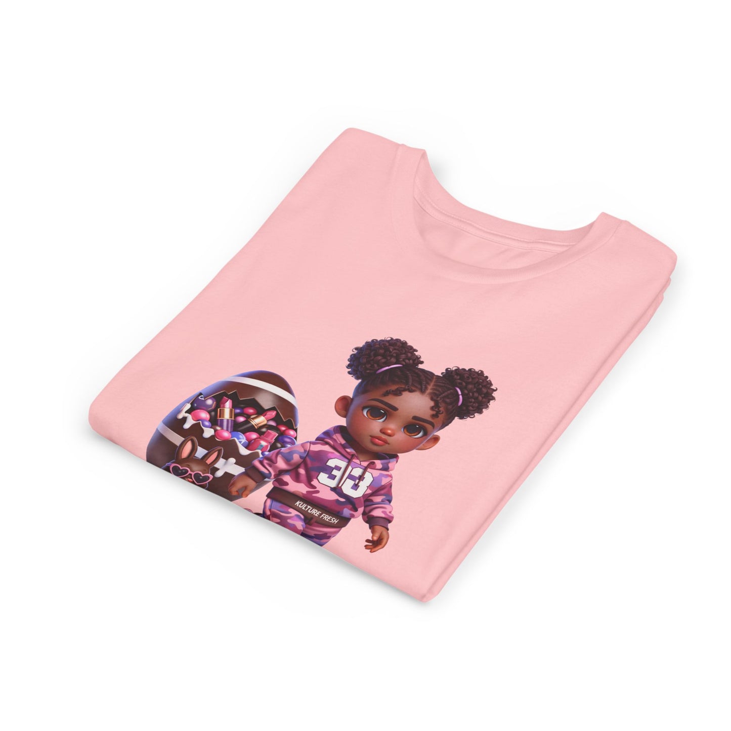 Kulture Fresh™ "Football Star" Easter Tee — Kulture Kids Streetwear Shirt #33