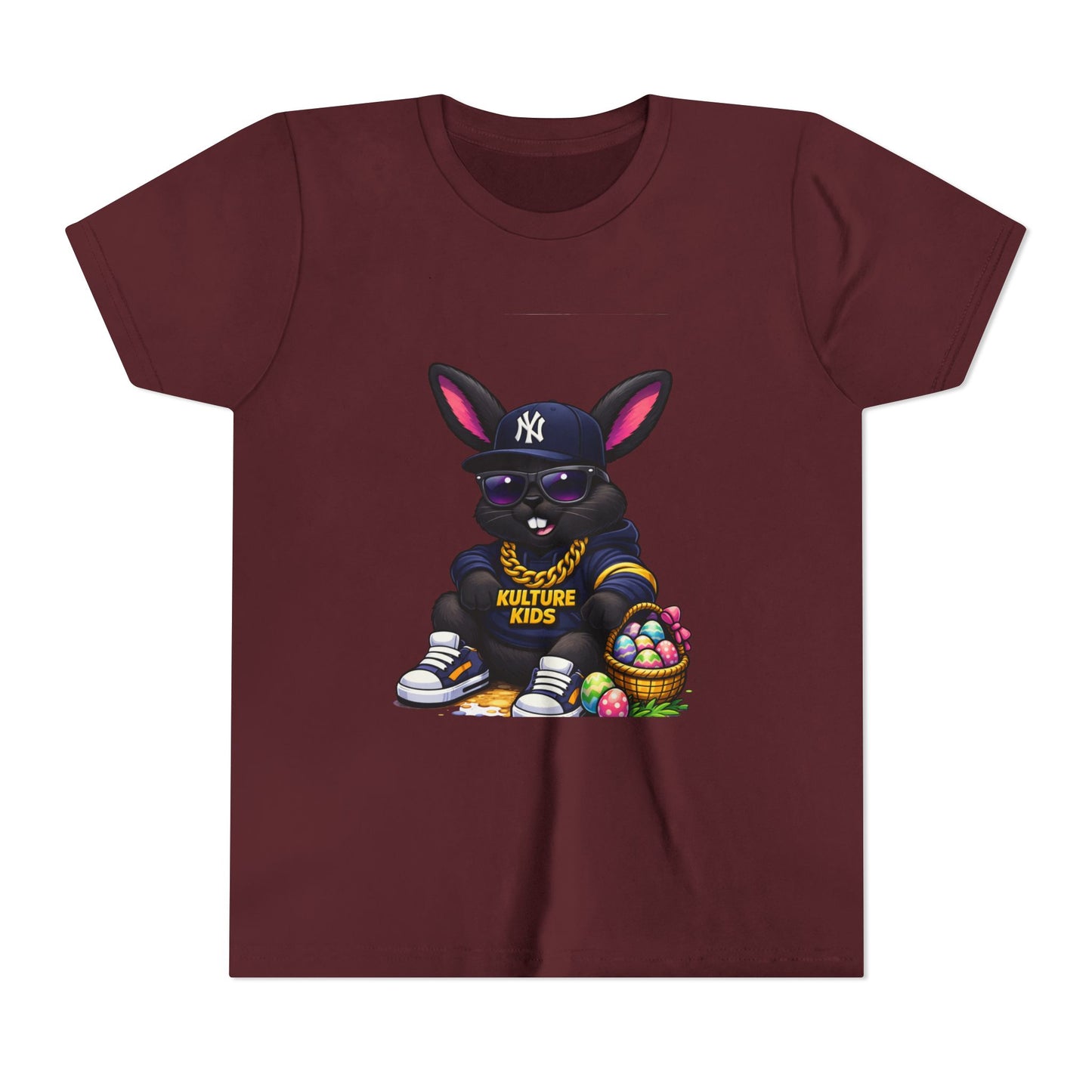 Kulture Fresh™ "Hip Hop Bunny" Streetwear Tee — Kulture Kids Easter Shirt