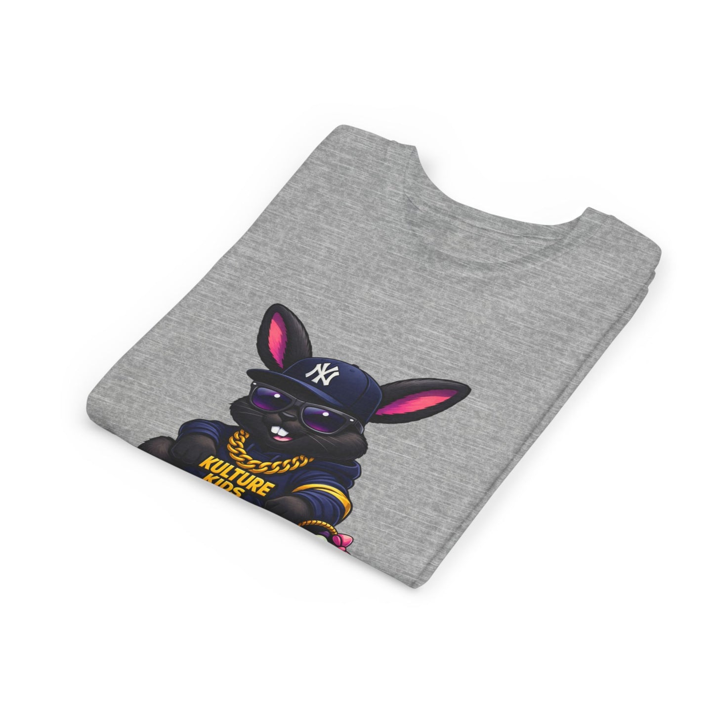 Kulture Fresh™ "Hip Hop Bunny" Streetwear Tee — Kulture Kids Easter Shirt