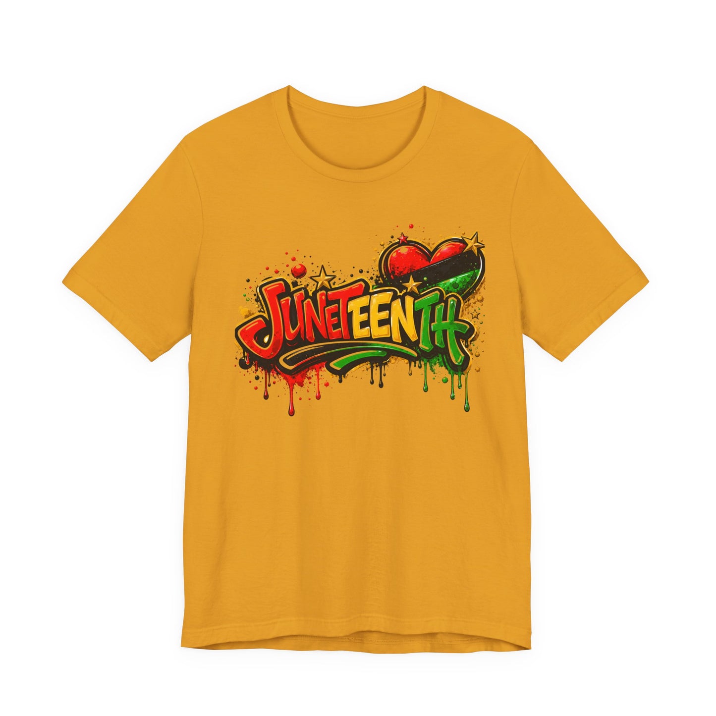 Juneteenth Graffiti Tee | Black History Shirt | Freedom Day | Unisex Juneteenth Celebration Shirt | Couples Matching