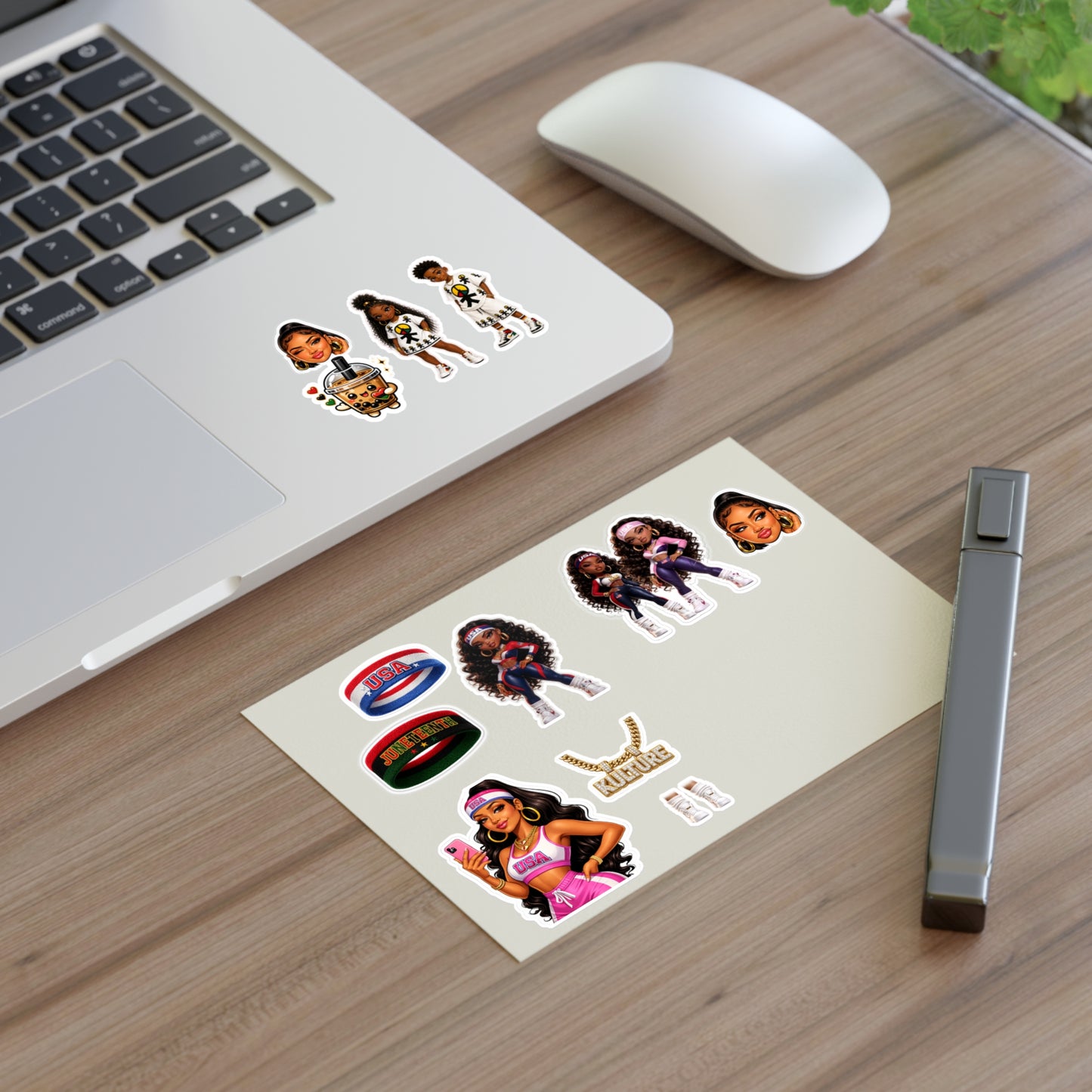 Brooklyn Byte™ AmericanBaddie Juneteenth Sticker Pack