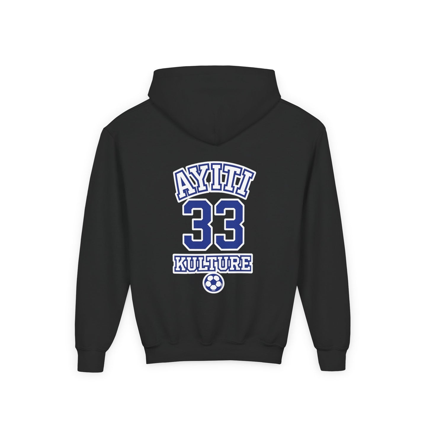 AYITI WORLD™ Kids' 2026 World Football Hoodie — Official Haitian Kulture  Supporter Youth 33 Sweatshirt