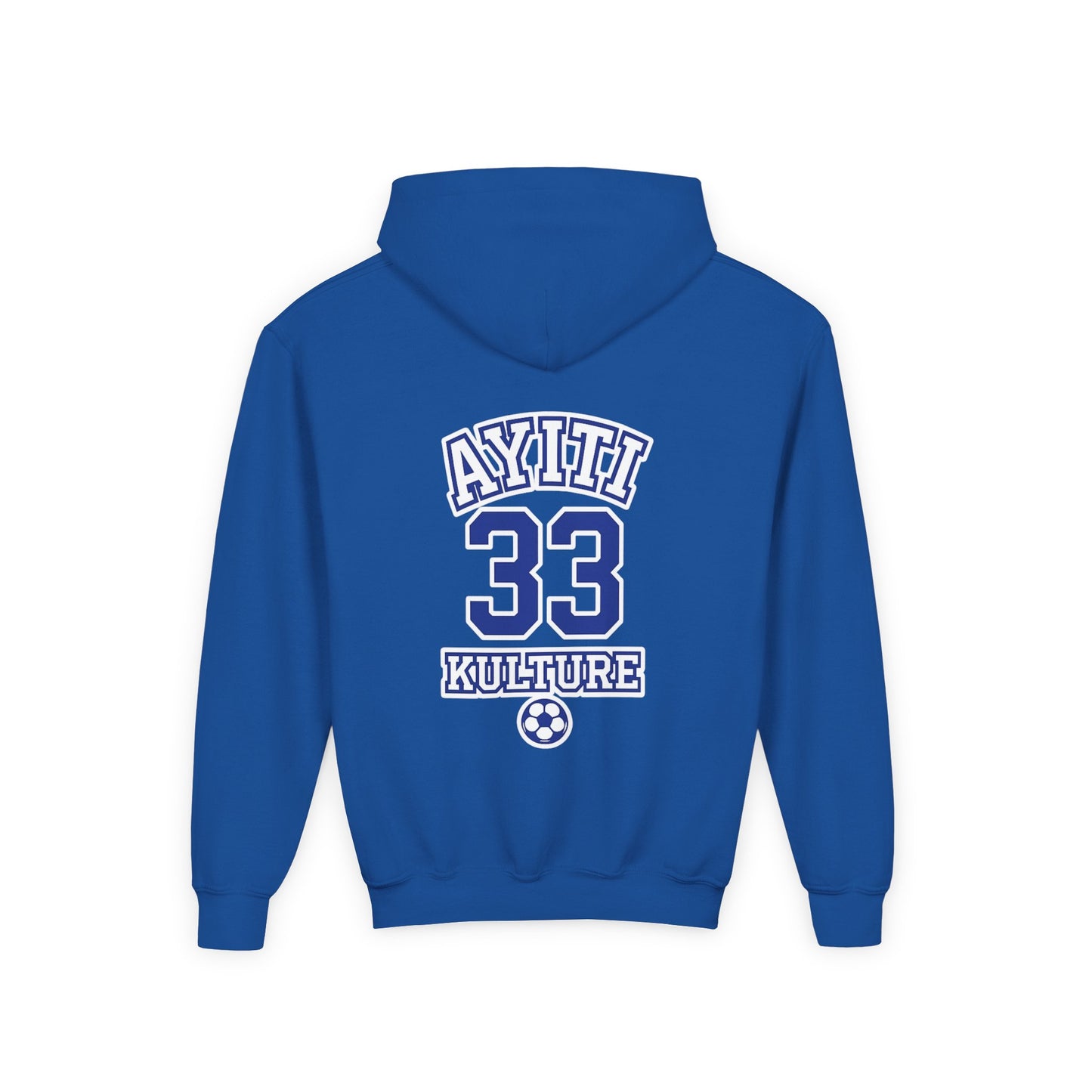 AYITI WORLD™ Kids' 2026 World Football Hoodie — Official Haitian Kulture  Supporter Youth 33 Sweatshirt