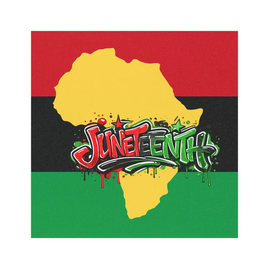 Juneteenth Africa Car Magnet | Pan African Freedom Day Magnet | Black Heritage Vehicle Accessory