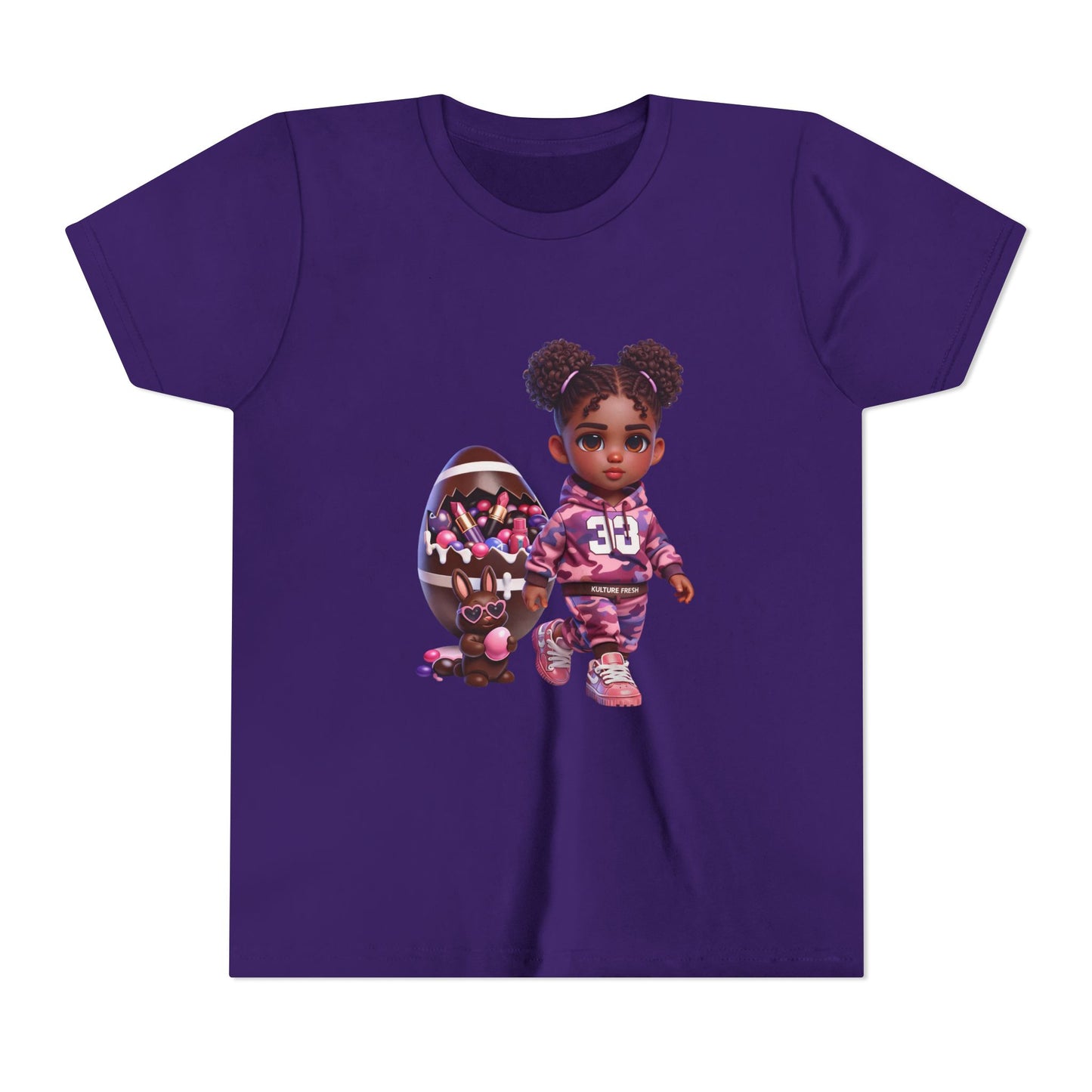 Kulture Fresh™ "Football Star" Easter Tee — Kulture Kids Streetwear Shirt #33
