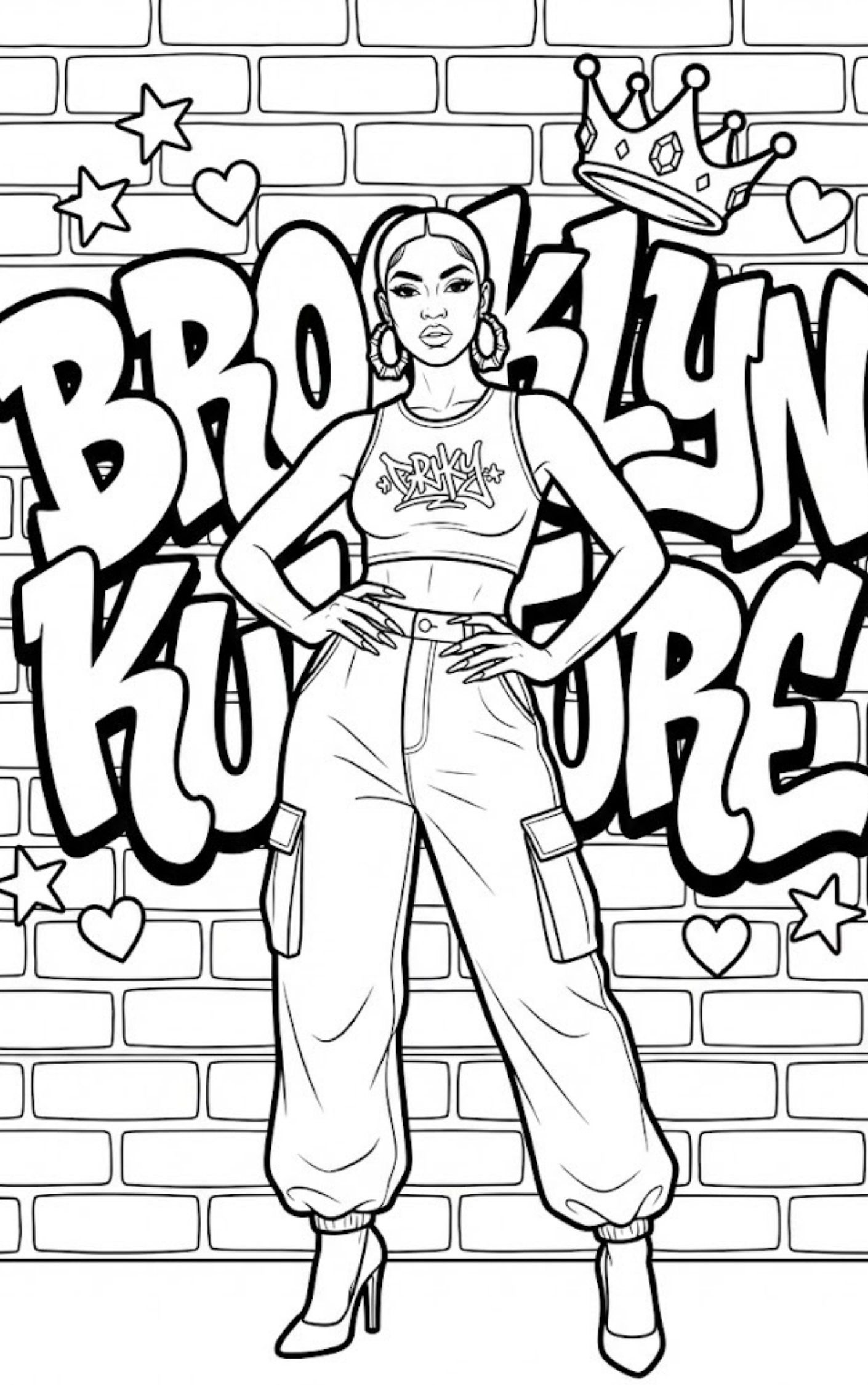 Brooklyn Kulture: The Caribbean Roots of Hip Hop (Digital Coloring Book)