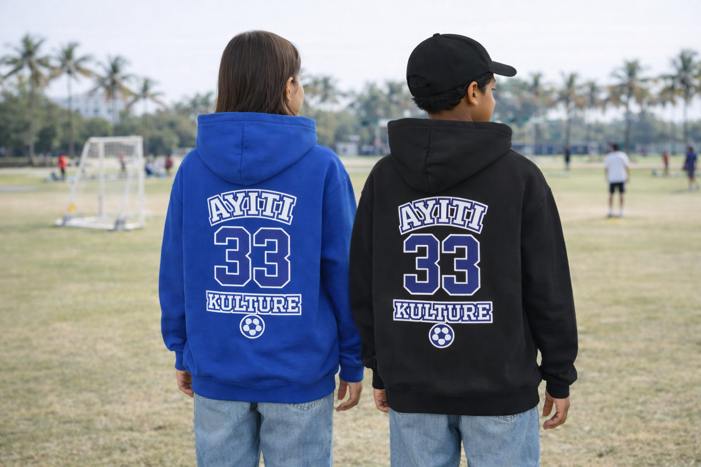 AYITI WORLD™ Kids' 2026 World Football Hoodie — Official Haitian Kulture  Supporter Youth 33 Sweatshirt