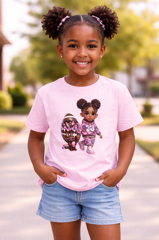 Kulture Fresh™ "Football Star" Easter Tee — Kulture Kids Streetwear Shirt #33