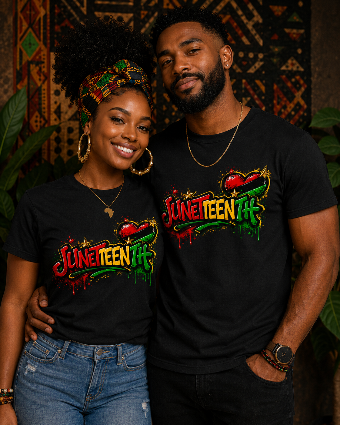 Juneteenth Graffiti Tee | Black History Shirt | Freedom Day | Unisex Juneteenth Celebration Shirt | Couples Matching