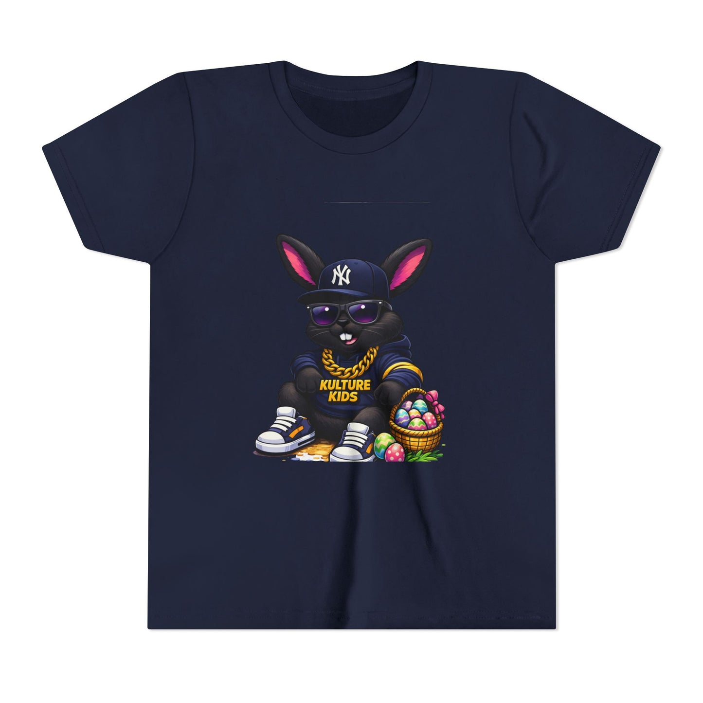 Kulture Fresh™ "Hip Hop Bunny" Streetwear Tee — Kulture Kids Easter Shirt