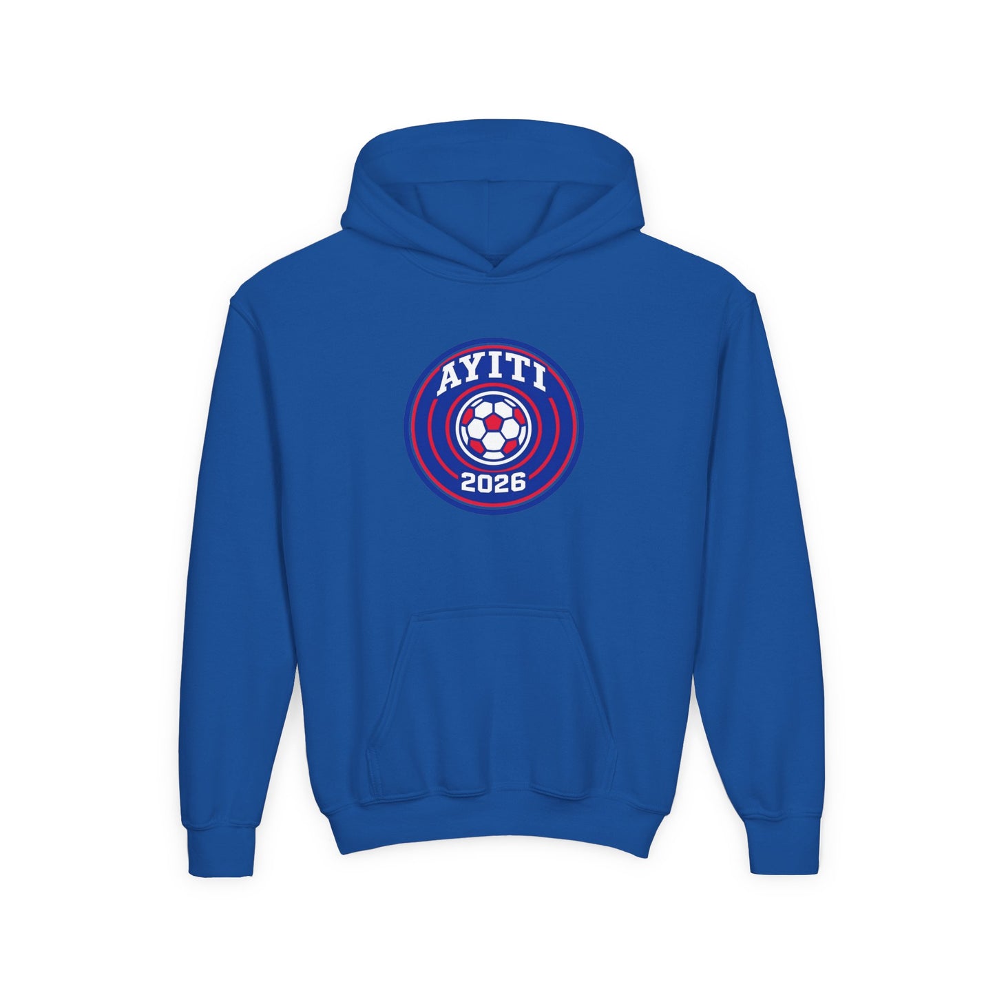 AYITI WORLD™ Kids' 2026 World Football Hoodie — Official Haitian Kulture  Supporter Youth 33 Sweatshirt