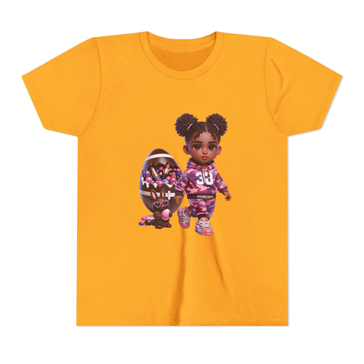 Kulture Fresh™ "Football Star" Easter Tee — Kulture Kids Streetwear Shirt #33