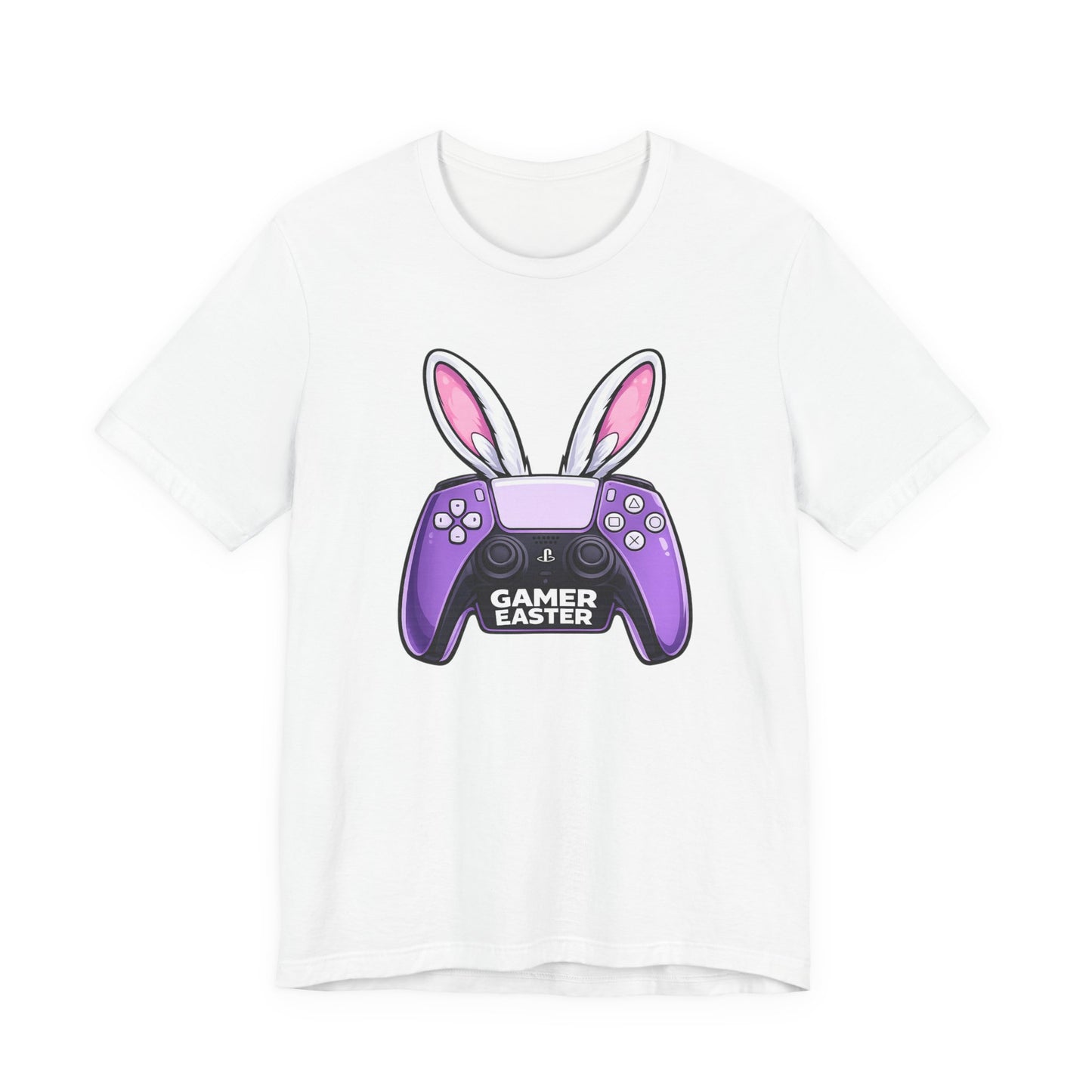 Kulture Fresh™ "Gamer Easter" T-Shirt — Purple Controller Bunny Tee