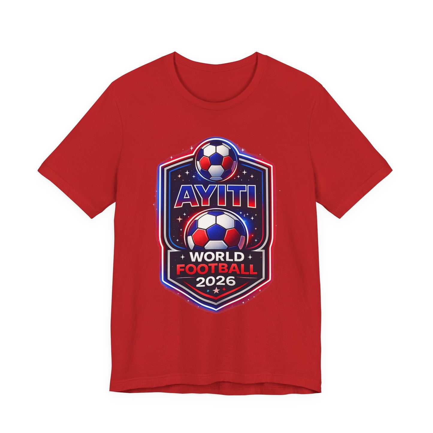 Ayiti World Football 2026 T‑Shirt — Haitian Soccer Jersey Tee