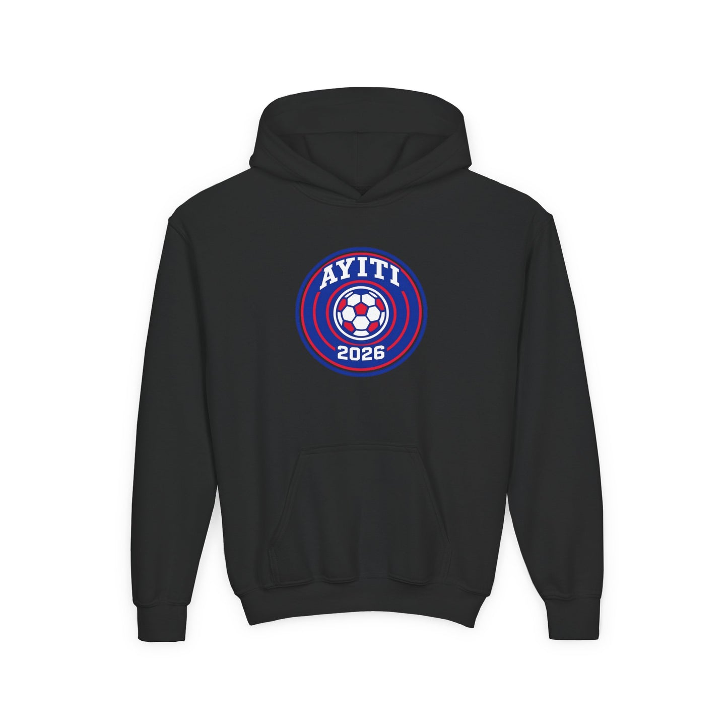 AYITI WORLD™ Kids' 2026 World Football Hoodie — Official Haitian Kulture  Supporter Youth 33 Sweatshirt