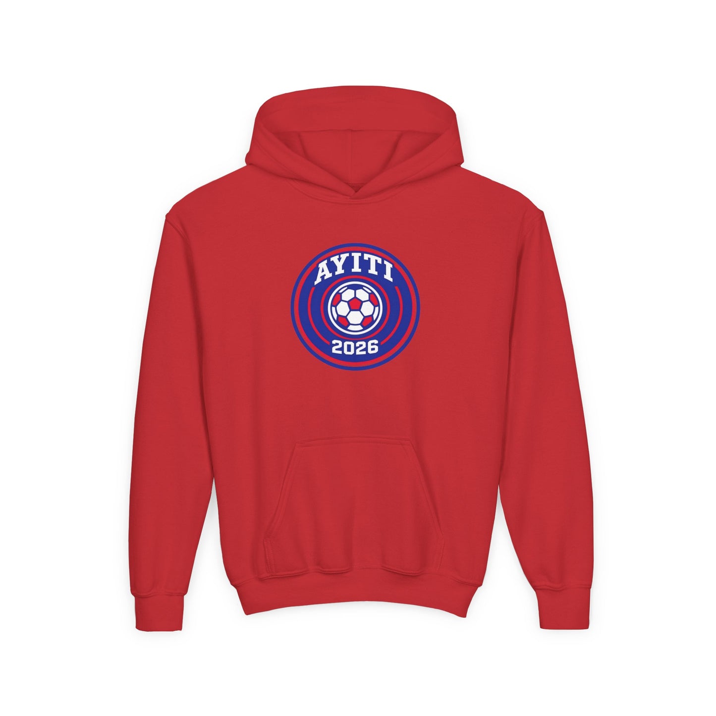 AYITI WORLD™ Kids' 2026 World Football Hoodie — Official Haitian Kulture  Supporter Youth 33 Sweatshirt