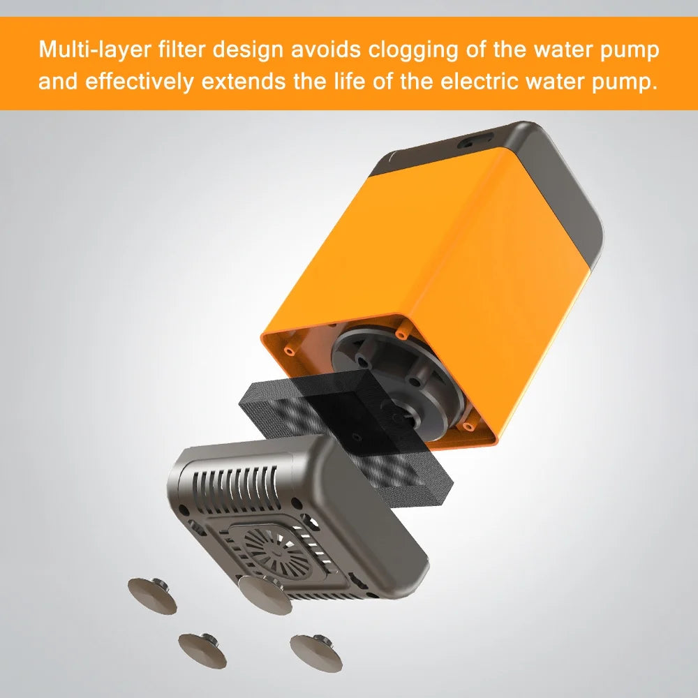 ByteLyfe™ Portable Outdoor Camping Shower – Electric & Rechargeable for Camping, Hiking, Travel