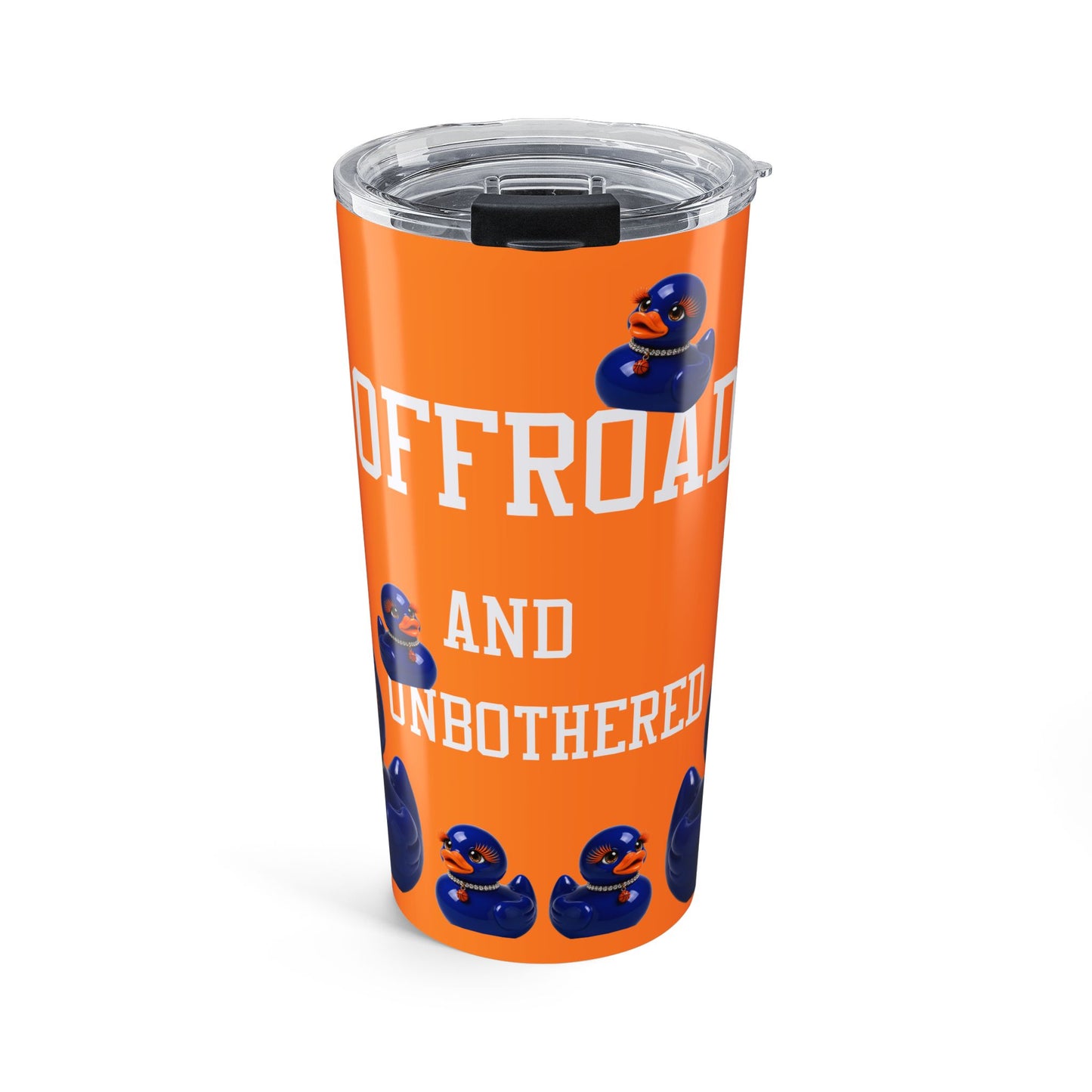 Offroad and Unbothered Tumbler | NYC Glamour Duck Tumbler | Brooklyn Byte™ | Basketball Tumbler