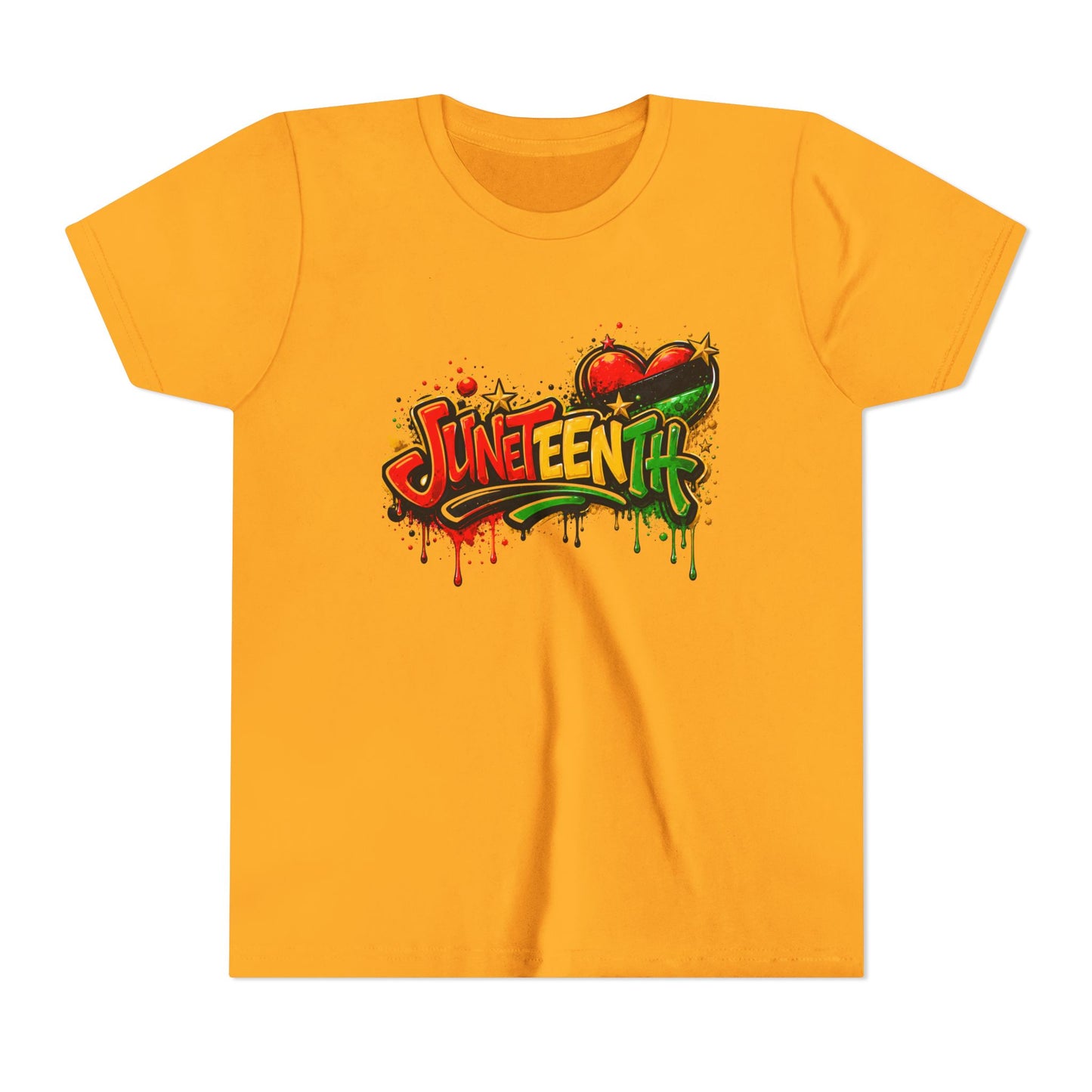 Juneteenth Kids Shirt | Black History Month Kids Tee | Juneteenth Graffiti T-Shirt | African American Pride Shirt | Freedom Day Youth Tee