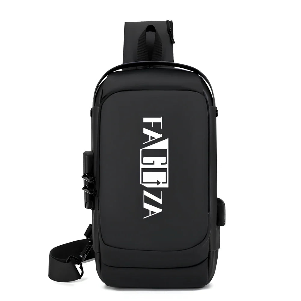 ByteGuard™ Anti-Theft USB Sling Bag – Smart Charging, Secure & Sleek