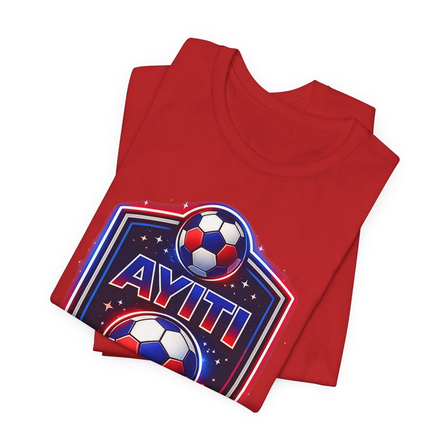 Ayiti World Football 2026 T‑Shirt — Haitian Soccer Jersey Tee