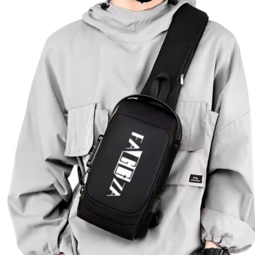 ByteGuard™ Anti-Theft USB Sling Bag – Smart Charging, Secure & Sleek