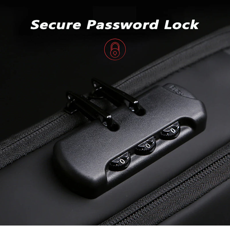 ByteGuard™ Anti-Theft USB Sling Bag – Smart Charging, Secure & Sleek